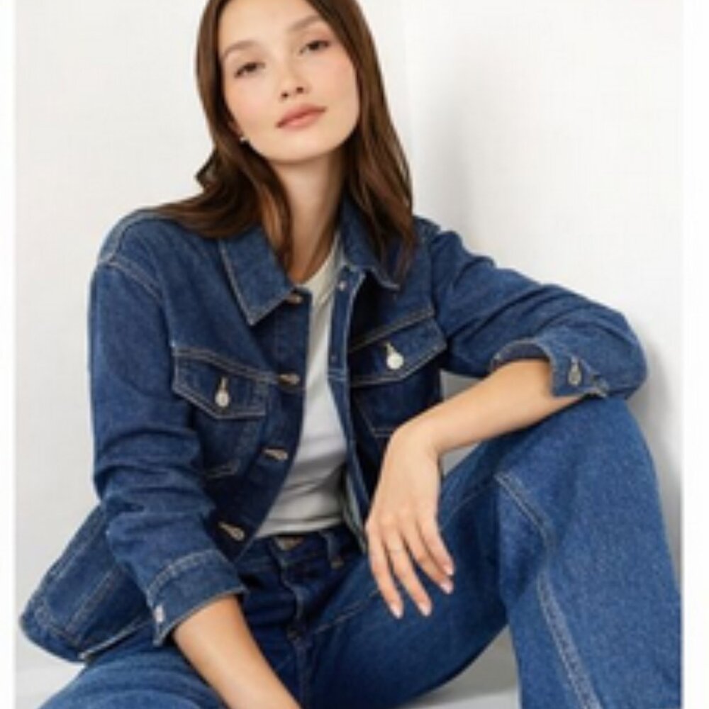 Old Navy Classic Denim Jean Jacket | Women’s XL | Timeless Everyday Layer